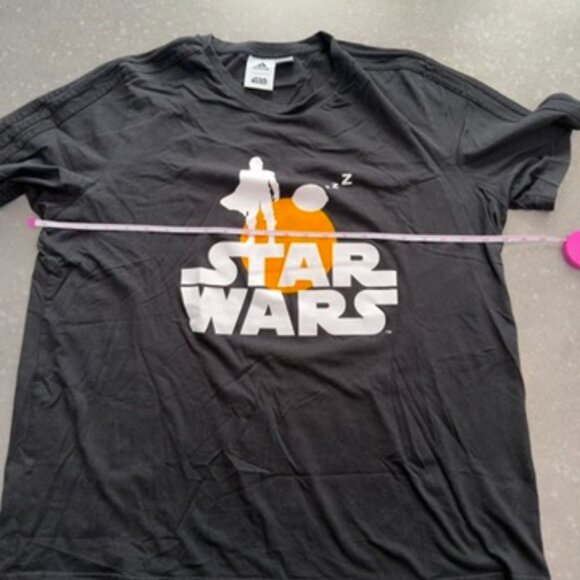 Adidas x Star Wars Black Graphic Tee – Size XL - Picture 6 of 10